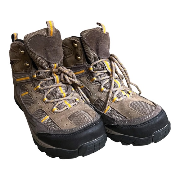 Eddie Bauer Aldrin men’s waterproof Hiking Boots walking outdoor hunting shoes - Picture 1 of 4